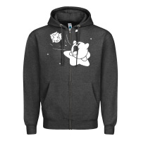 Charcoal Heather kirby gamer geek snes Zipper Hoodie - artisFamous