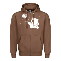 Chestnut kirby gamer geek snes Zipper Hoodie - artisFamous