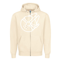 Sandshell millennium falcon Zipper Hoodie - artisFamous