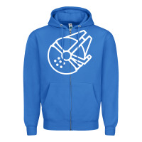 True Royal millennium falcon Zipper Hoodie - artisFamous