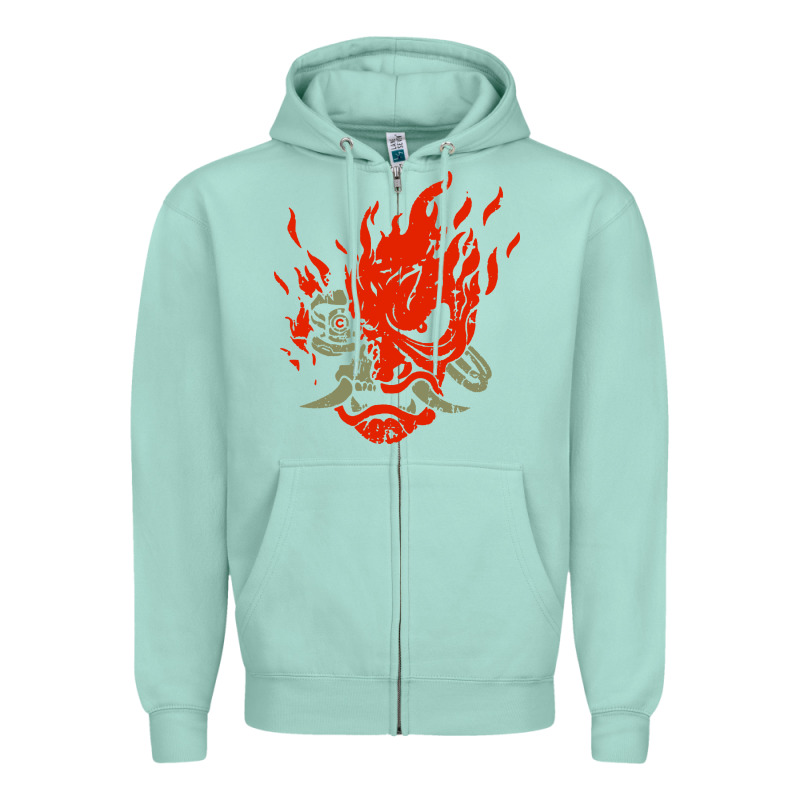 Punk Samurai Zipper Hoodie by artisFamous | Teevron