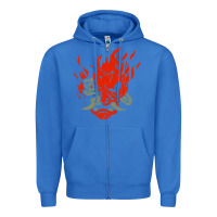 True Royal punk samurai Zipper Hoodie - artisFamous