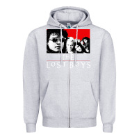 Heather Grey lost boys Zipper Hoodie - artisFamous