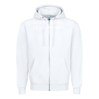 White more vogel less mamet Zipper Hoodie - artisFamous