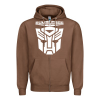Chestnut bumblebee strong Zipper Hoodie - artisFamous