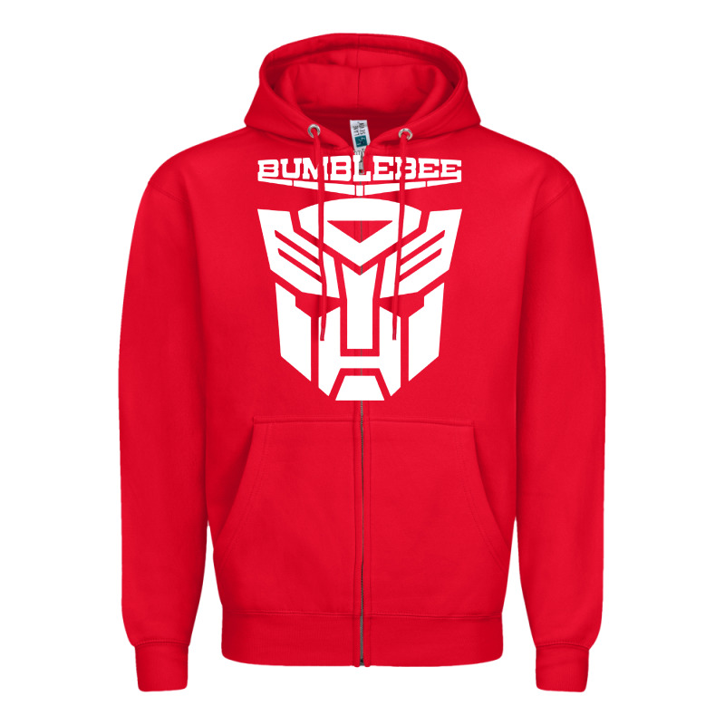 Bumblebee Strong Zipper Hoodie by artisFamous | Teevron