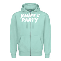 Seafoam knife party Zipper Hoodie - artisFamous