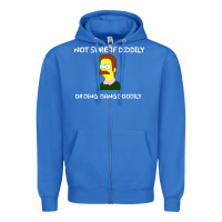 Ned Flanders Zipper Hoodie | Teevron