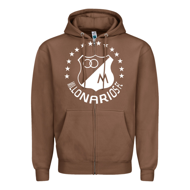 Millonarios Futbol Zipper Hoodie by artisFamous | Teevron
