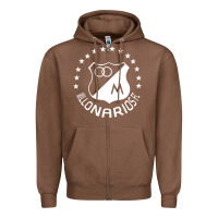 Chestnut millonarios futbol Zipper Hoodie - artisFamous