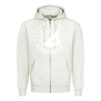 Oatmeal Heather millonarios futbol Zipper Hoodie - artisFamous