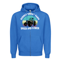 True Royal diddly squat farm speed and power Zipper Hoodie - artisFamous