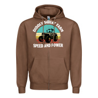 Chestnut diddly squat farm speed and power Zipper Hoodie - artisFamous