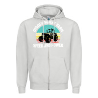Diddly Squat Farm Speed And Power Zipper Hoodie | Teevron