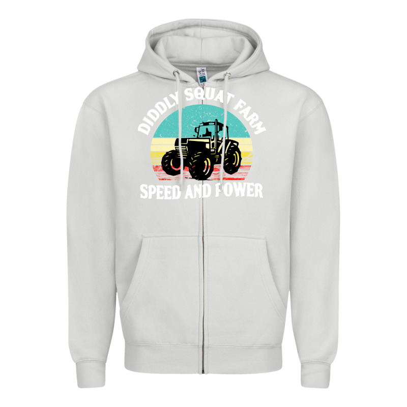 Diddly Squat Farm Speed And Power Zipper Hoodie by artisFamous | Teevron