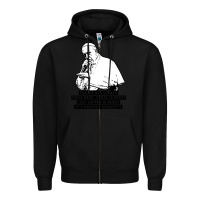 Black pope mc Zipper Hoodie - artisFamous