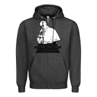 Charcoal Heather pope mc Zipper Hoodie - artisFamous