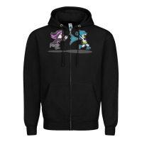 Black ozzy loves bats Zipper Hoodie - artisFamous