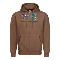 Chestnut ozzy loves bats Zipper Hoodie - artisFamous