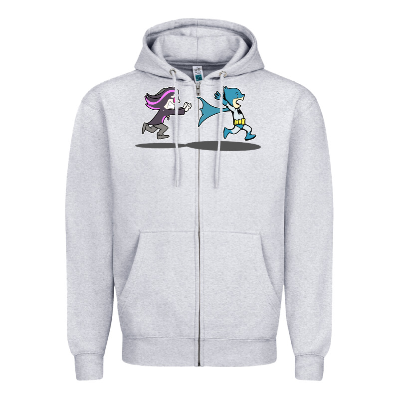 Ozzy Loves Bats Zipper Hoodie by artisFamous | Teevron