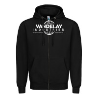 Black vandelay industries Zipper Hoodie - artisFamous