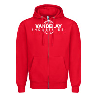 Red vandelay industries Zipper Hoodie - artisFamous