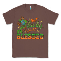 Chestnut Not lucky just Blessed with Cross St. Patricks day Classic Tee - HowdyJamesFarm