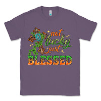 Lavender Not lucky just Blessed with Cross St. Patricks day Classic Tee - HowdyJamesFarm