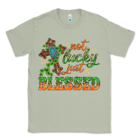 Matcha Not lucky just Blessed with Cross St. Patricks day Classic Tee - HowdyJamesFarm