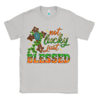 Moon Dust Not lucky just Blessed with Cross St. Patricks day Classic Tee - HowdyJamesFarm