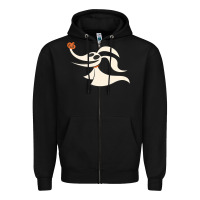 Black halloween nightmare before christmas zero tank top Zipper Hoodie - artisFamous