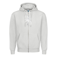 Dove Grey popart kk downing kk priest Zipper Hoodie - artisFamous