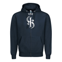 Navy popart kk downing kk priest Zipper Hoodie - artisFamous