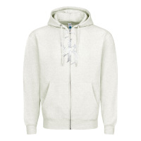 Oatmeal Heather popart kk downing kk priest Zipper Hoodie - artisFamous