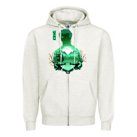 Oatmeal Heather Zoro Zipper Hoodie - artisFamous