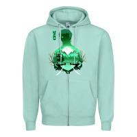 Seafoam Zoro Zipper Hoodie - artisFamous
