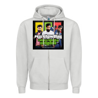 Dove Grey friendly comedian paul chowdhry stand up Zipper Hoodie - artisFamous