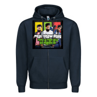 Navy friendly comedian paul chowdhry stand up Zipper Hoodie - artisFamous