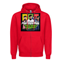 Red friendly comedian paul chowdhry stand up Zipper Hoodie - artisFamous
