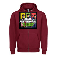 Burgundy friendly comedian paul chowdhry stand up Zipper Hoodie - artisFamous