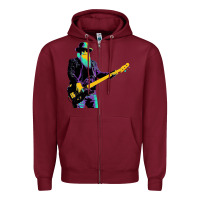 Burgundy legends bassis dusty hill Zipper Hoodie - artisFamous