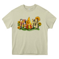 Mom Gnome Sunflower Heavy Core Tee | Teevron