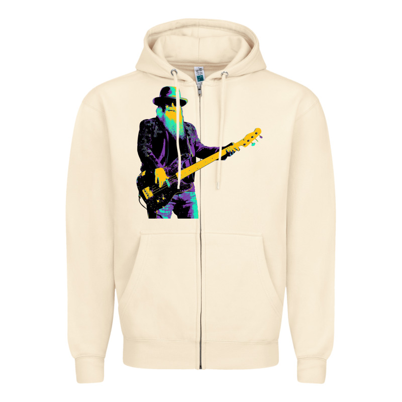 Legends Bassis Dusty Hill Zipper Hoodie by artisFamous | Teevron
