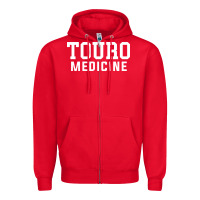 Red touro medicine Zipper Hoodie - artisFamous