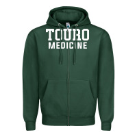 Sports Green touro medicine Zipper Hoodie - artisFamous