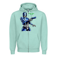 8bit Robocop Zipper Hoodie | Teevron