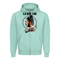 Leave Me Malone Merch Zipper Hoodie | Teevron