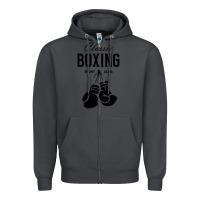 Smoke boxing gym classic Zipper Hoodie - artisFamous