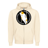 Sandshell calico cat Zipper Hoodie - artisFamous