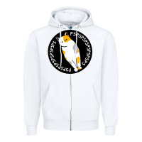 White calico cat Zipper Hoodie - artisFamous